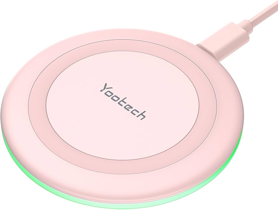 Amazon.com: Yootech Wireless Charger,10W Max Wireless Charging Pad ...